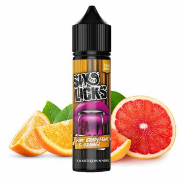 Six Licks Pink Grapefruit Orange Aroma 