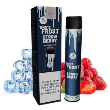 The Bro's Frost Einweg E-Zigarette Strawberry 