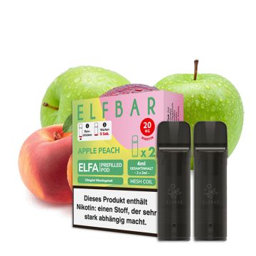 Elf Bar ELFA Prefilled Pods Apple Peach 
