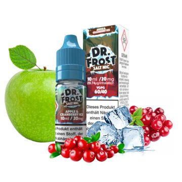 Dr. Frost Ice Cold Apple Cranberry Nikotinsalz 