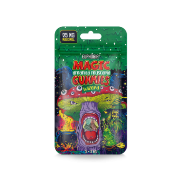 Euphoria Magic Muscimol Gummies Wizard 
