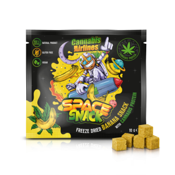 Cannabis Airlines Space Snack Cannabis & Banana 