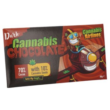 Cannabis Airlines Dunkle Schokolade 