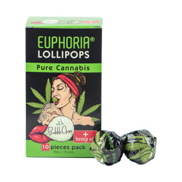 Euphoria Cannabis Lutscher Pure Cannabis 
