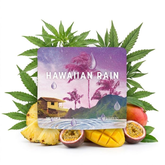 Cookies CBD Flower Hawaiian Race 1g Premium Hanfblüte mit fruchtig-tropischem Profil