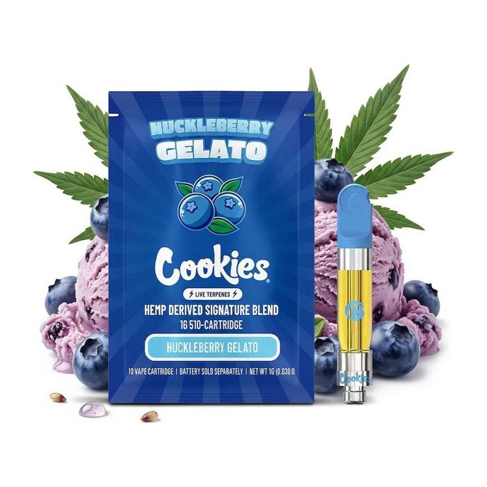 Cookies Infused Φιάλη Huckleberry Τζελάτο 1ml