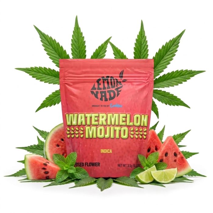 Cookies Infused Flower Watermelon Mojito fruchtige Indica-Blüte mit Mojito-Aroma