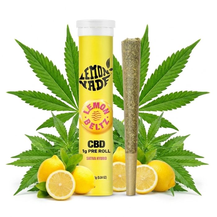 Cookies CBD Pre-Roll Lemon Beltz - gebrauchsfertige CBD Kippe mit frischer Zitrusnote