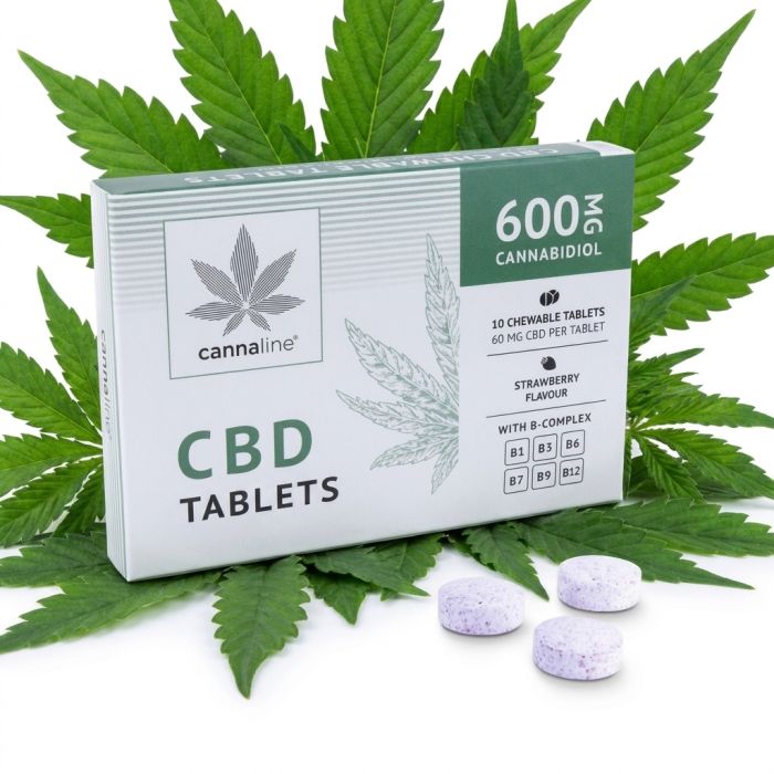 Cannaline CBD Tablets 600 mg Kautablette