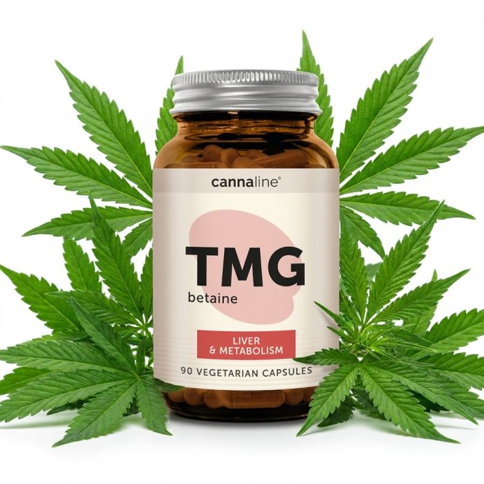 Cannaline TMG Betaine Liver & Metabolism Nahrungsergänzungsmittel in Kapselform