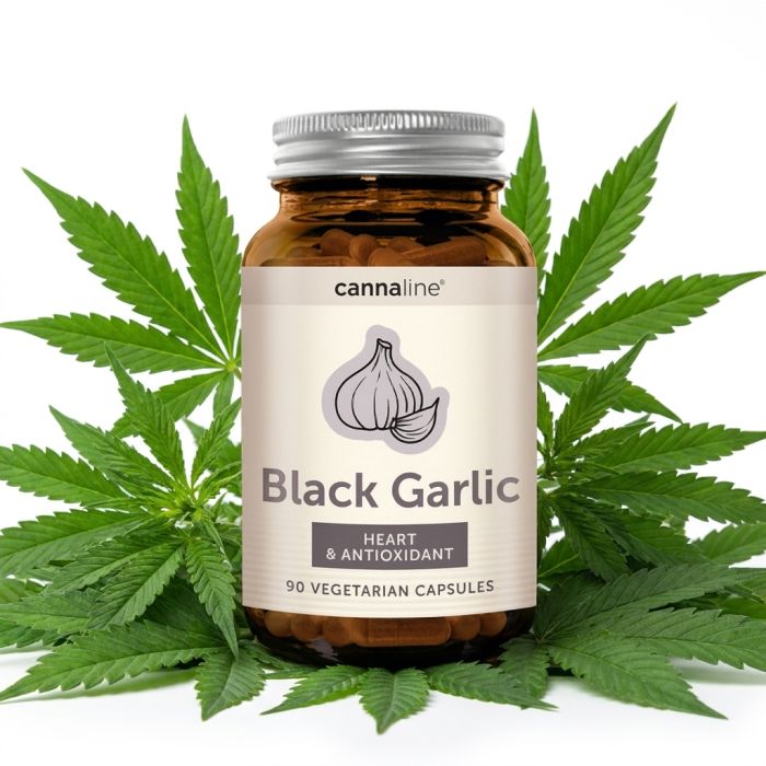 Cannaline Black Garlic Antioxidant Power 90 Kapseln Dose