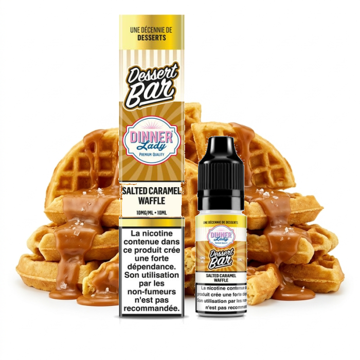 Dinner Lady Dessert Bar Salted Caramel Waffle