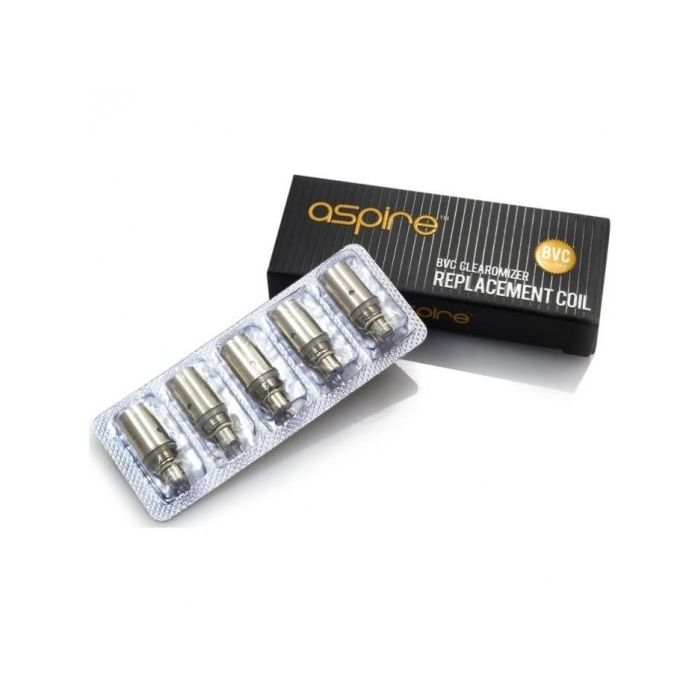 Aspire BVC Coils 1,6 Ohm 5er-Pack – Original-Ersatzverdampferköpfe für MTL-Zug