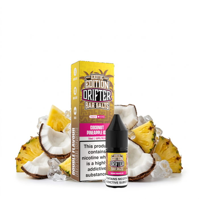 Drifter Bar Salts Coconut Pineapple Ice