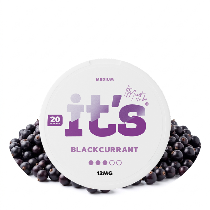 its Nicotine Pouches Blackcurrant Medium