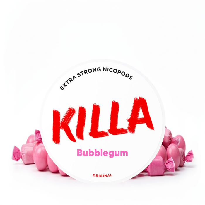 Νικοτινούχο σακίδιο Killa Bubblegum με άρωμα τσίχλας σε μορφή Slim