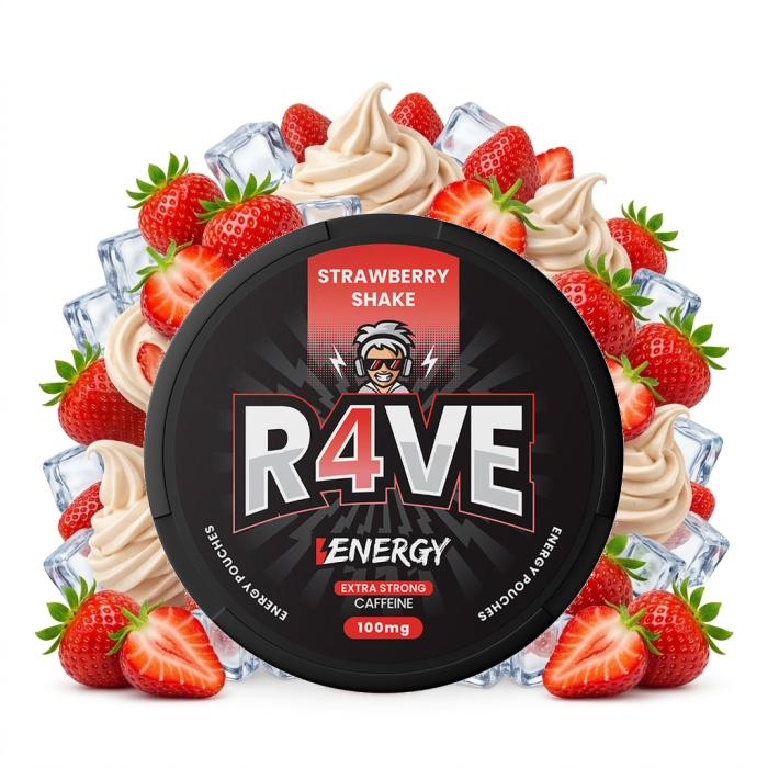 R4VE ENERGY Strawberry Shake