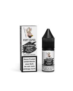 POPY VAPES Nicotine Shot 20mg/ml 50/50