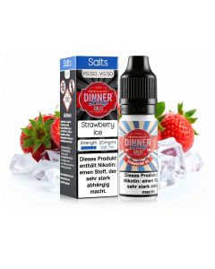 Dinner Lady Strawberry Ice Nikotinsalz 