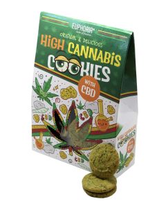 Euphoria Kekse mit hohem Cannabisgehalt und CBD