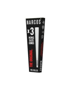 Narcos King Size Cones White Edition