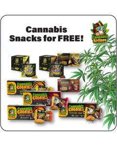 Cannabis Airlines Snacks for FREE