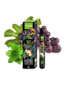 Euphoria H4CBD Disposable Vape Pen Grape Mint