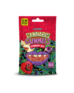 Euphoria Cannabis Gummies Strawberry Haze