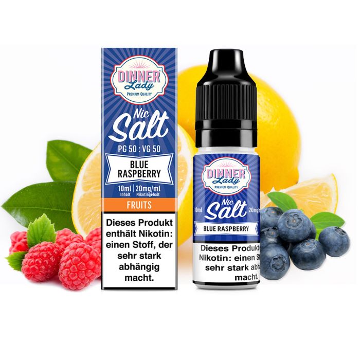 Dinner Lady Blue Raspberry Nikotinsalz main product photo