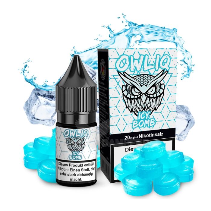 OWLIQ Nikotinsalz Overdosed Icy Bomb OWLIQ Nikotinsalz Overdosed Icy Bomb