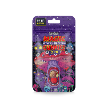 Euphoria Magic Muscimol Gummies Alien 