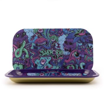 Euphoria Rolling Tray Set with Magnetic Cover Psychedelic 