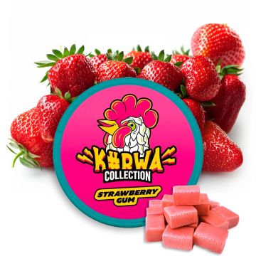 K#RWA Collection Strawberry Gum Nicotine Pouches 
