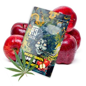 HEAVENS HAZE Muscimol Gummies Apple 