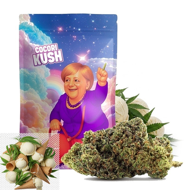 COCORI KUSH HEC-10 Blüten Merkel Cream