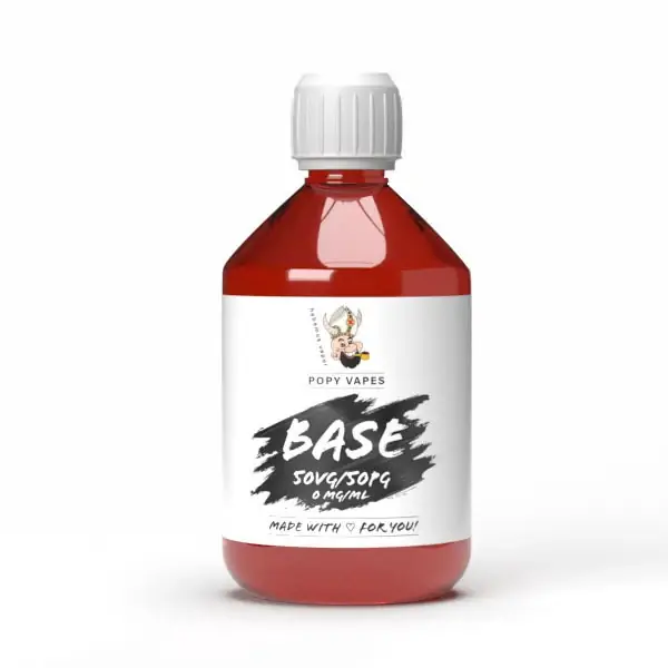 POPY VAPES Base 100ml 50/50
