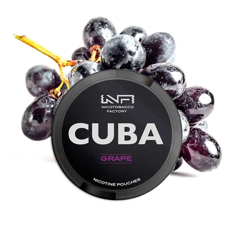CUBA Nicotine Pouches Grape Strong