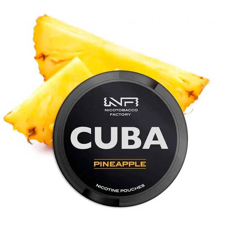 CUBA Nicotine Pouches Pineapple Strong