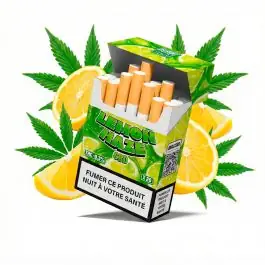 COCORI KUSH CBD Zigaretten COCORIBUD Lemon Haze Packung mit Hanf-Sticks
