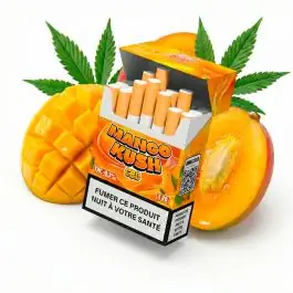 COCORI KUSH CBD Zigaretten COCORIBUD Mango Kush Schachtel mit fruchtigen Mango Hanfzigaretten ohne Tabak