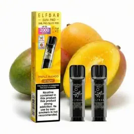 Elf Bar ELFA Prefilled Pods Triple Mango E-Zigaretten Kartuschen im 2er-Pack