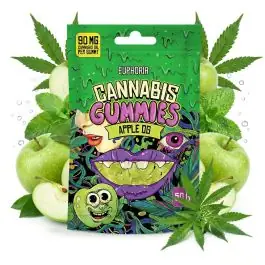 Euphoria Cannabis Gummies Apple OG