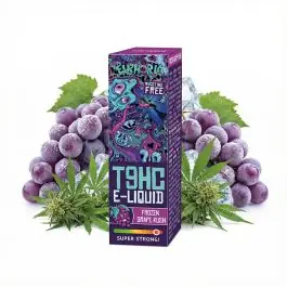 Euphoria T9HC E-Liquid Frozen Grape Kush Flasche für E-Zigaretten