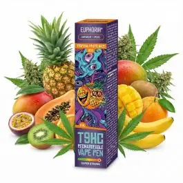 Euphoria T9HC Starter Kit Tropical Fruits Haze mit Akkuträger und Pod