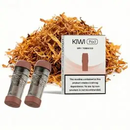 KIWI Pods Dry Tobacco im praktischen Doppelpack für das KIWI Starterset