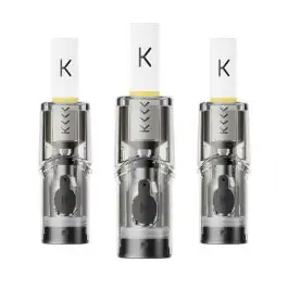 KIWI Spark Pods nachfüllbare Ersatz-Cartridges im Dreierpack mit ergonomischem Drip-Tip für optimales MTL-Dampfen