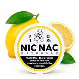 NIC NAC Nicotine Drops Lemon im praktischen Dosier-Spender