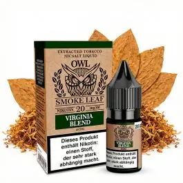 OWL Smoke Leaf Virginia Blend Tobacco Nikotinsalz Flasche mit Virginia Leaf Tobacco Liquid