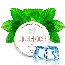 Siberia -80 ℃ All White Original Nicotine Pouches Dose mit eisig frischen Nicopods