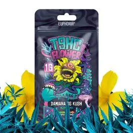 Euphoria T9HC Herbal Mix Damiana OG Kush Doypack Kräutermischung mit Holzkohle-Kiefer-Aroma